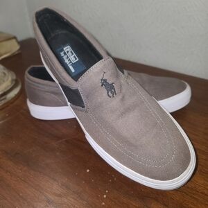 Polo by Ralph Lauren Men's Brown Slip-On Shoes